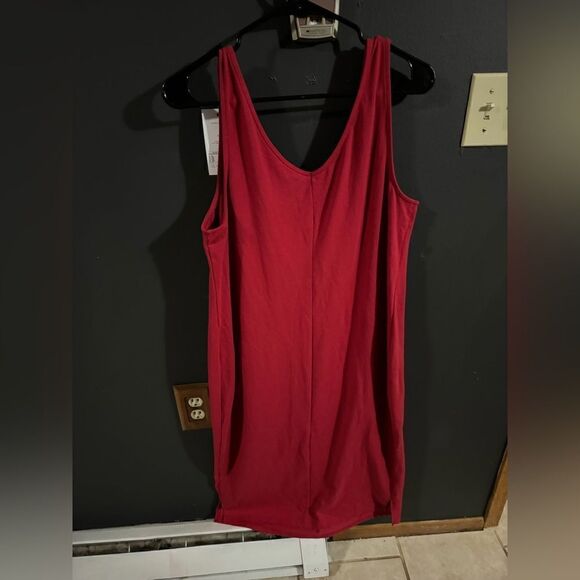 Isabel Maternity by Ingrid & Isabel Red Bodycon Maternity Dress XXL NWT - Picture 7 of 10